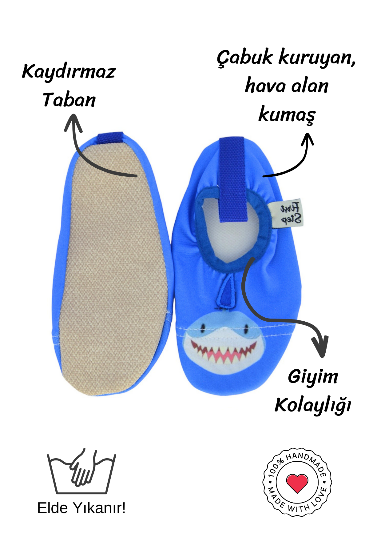 3 BOYUTLU KÖPEKBALIĞI HAVUZ PATİĞİ-Lacivert/Navyblue-F-9011