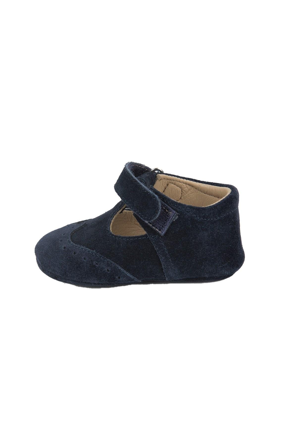DİREKLİ DERİ AYAKKABI-Lacivert/Navyblue-D-467