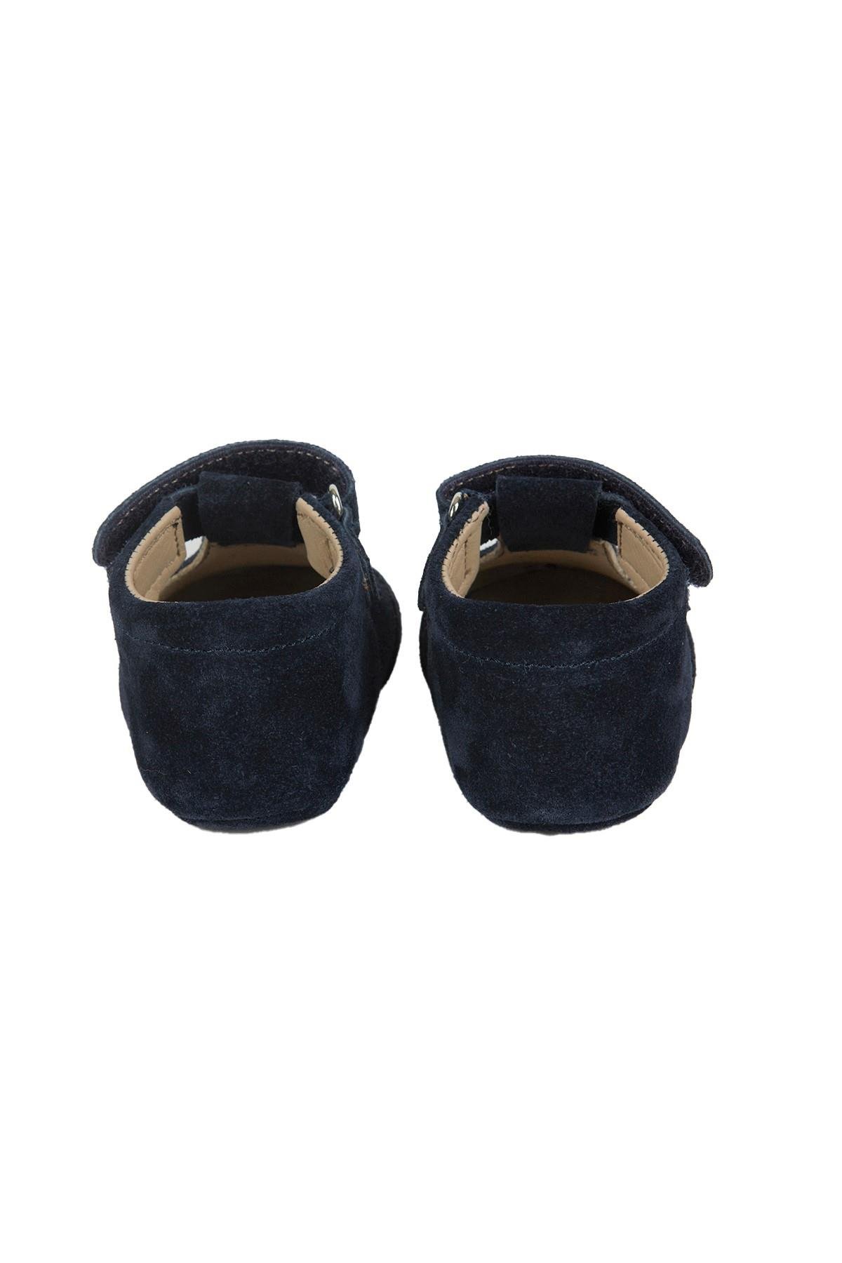 DİREKLİ DERİ AYAKKABI-Lacivert/Navyblue-D-467