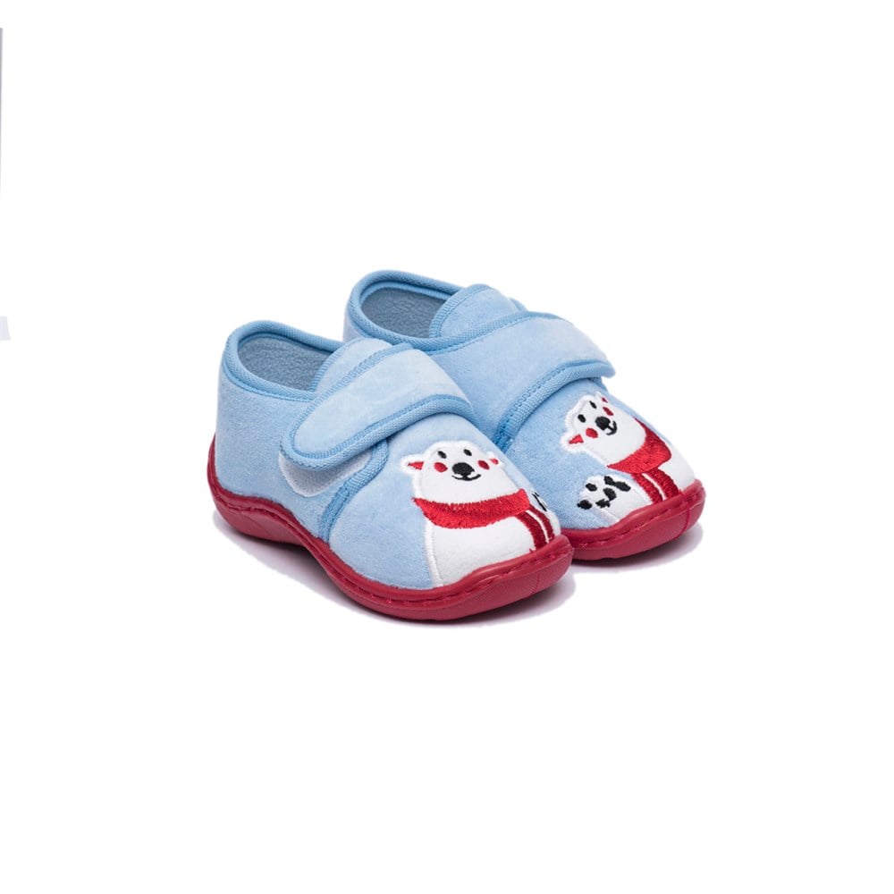 First Step Ayıcık Nakışlı Panduf