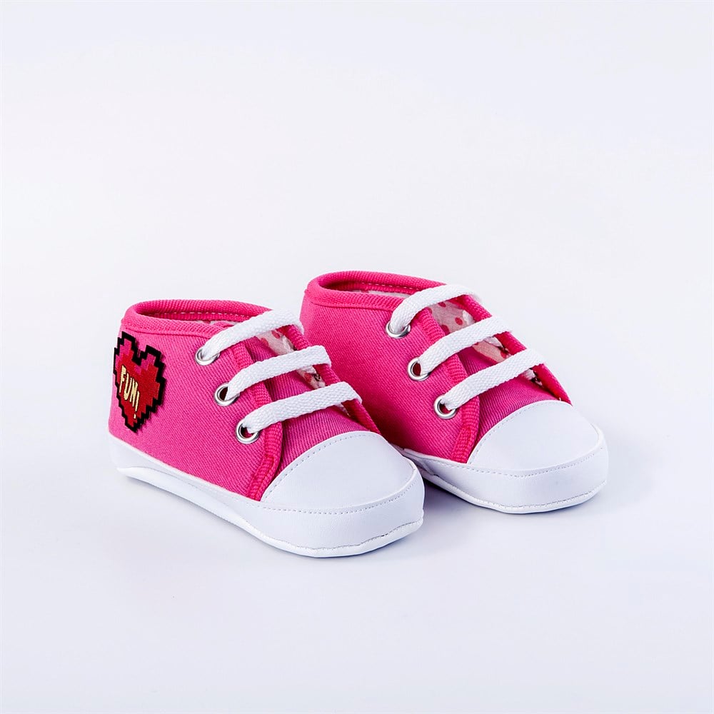 First Step Bebe Patik Fuşya