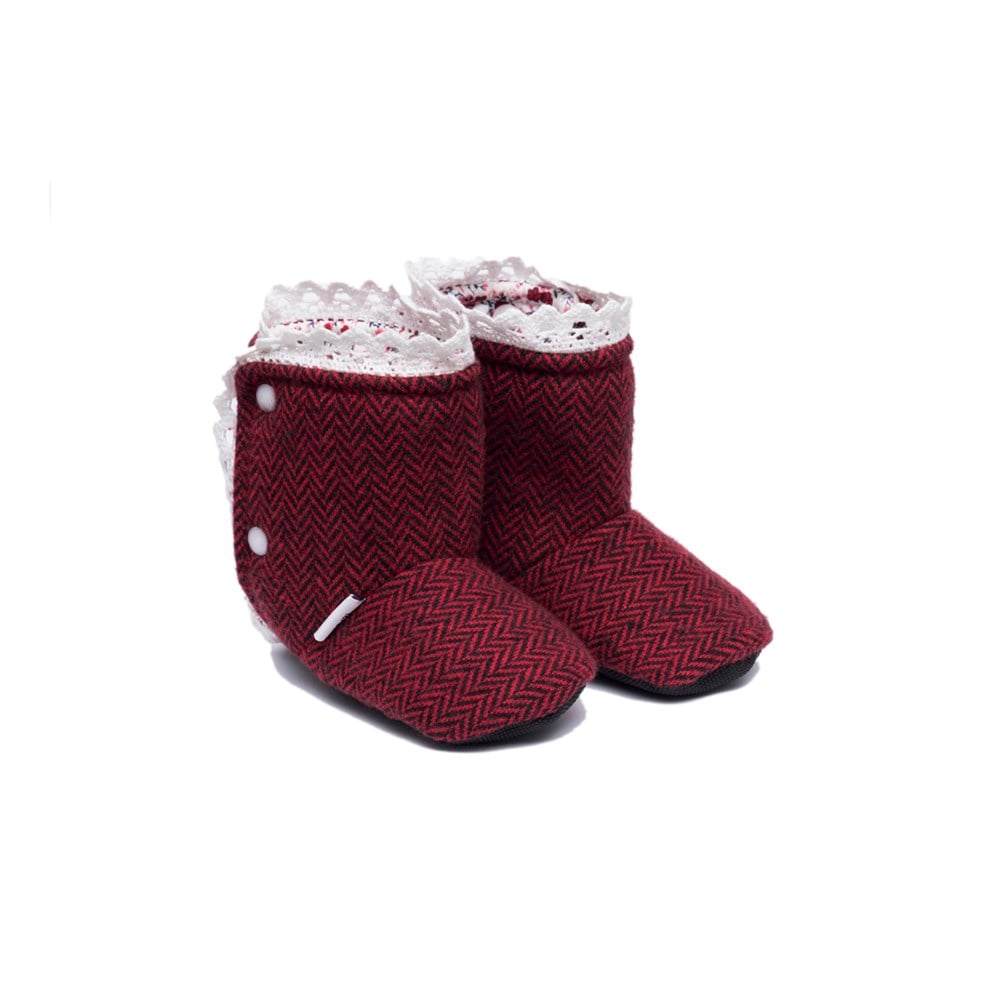 First Step Bordo Balık Sırtı Ev Botu