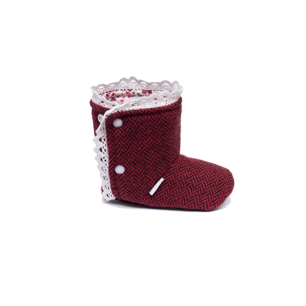 First Step Bordo Balık Sırtı Ev Botu