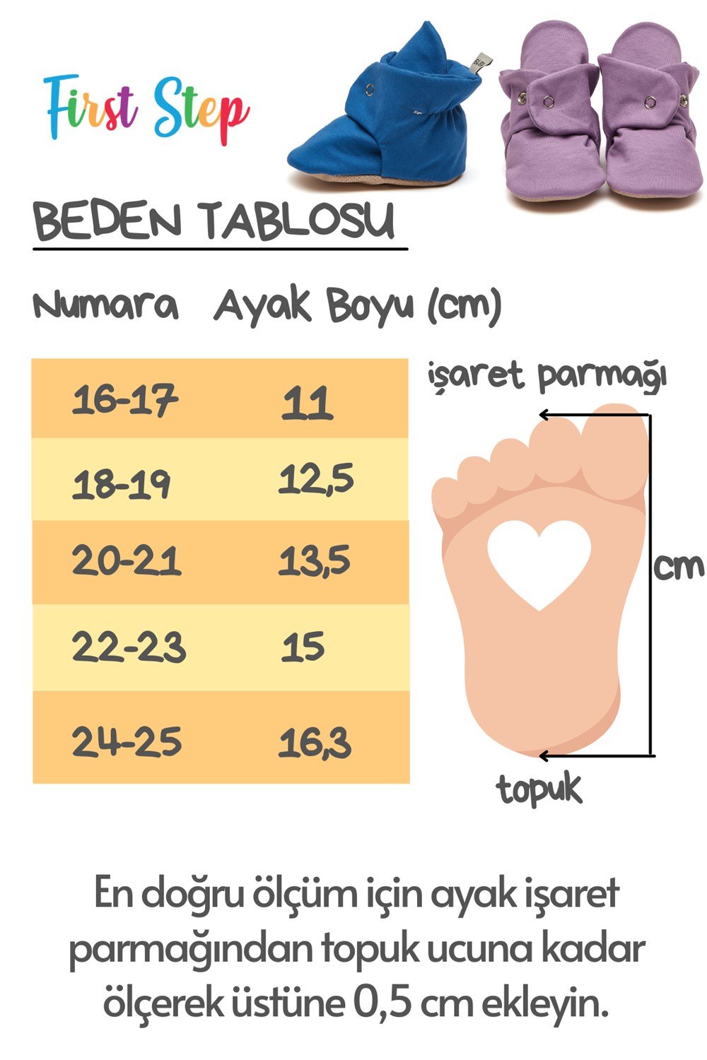 FİRST STEP ÇITÇITLI PATİK  SÜPREM-TAŞ-F-869