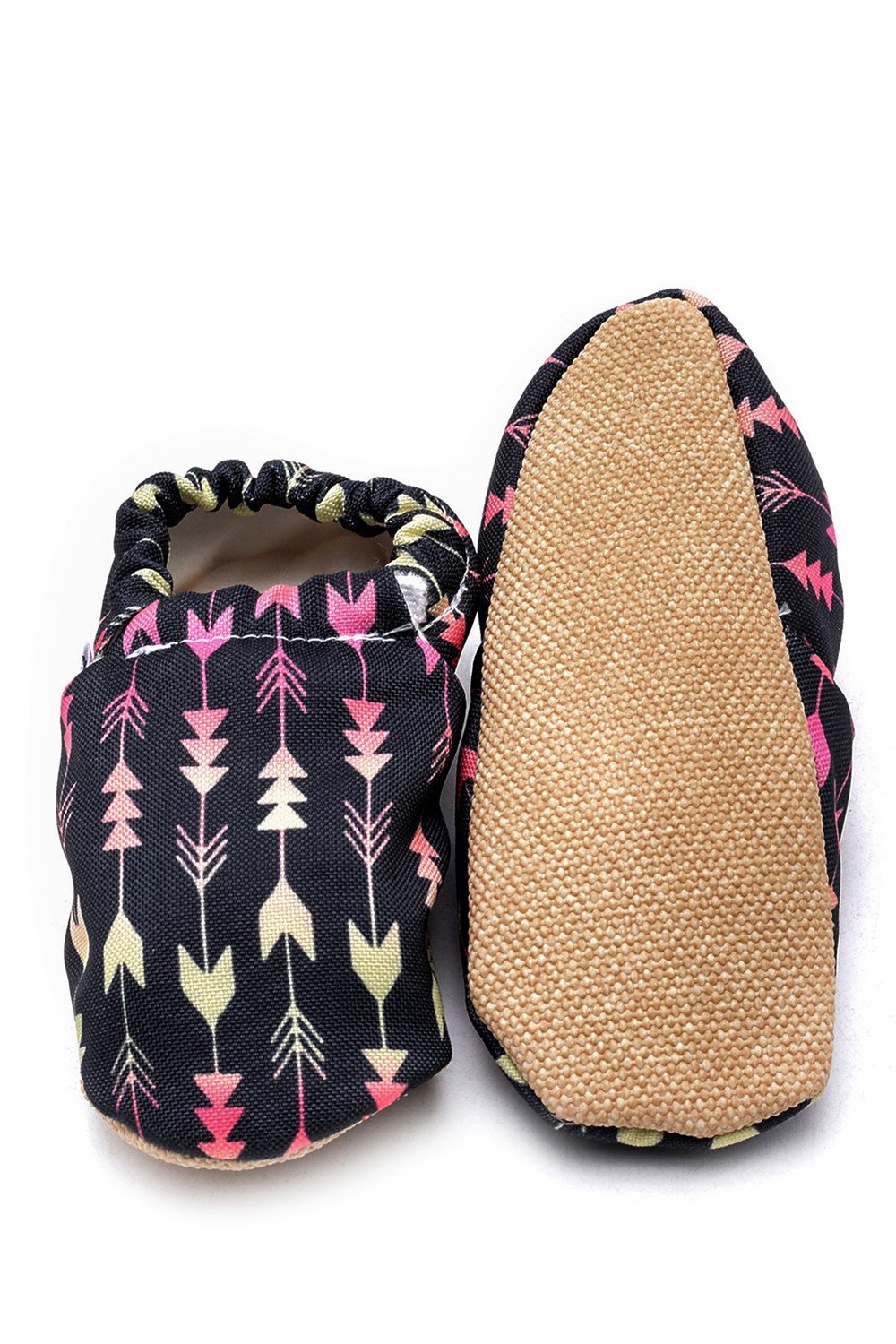 First Step Slipper Black Patik