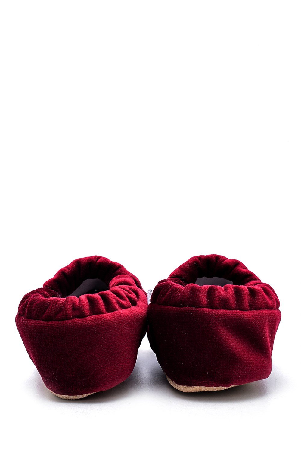 First Step Slipper Kırmızı Taç Nakışlı Patik