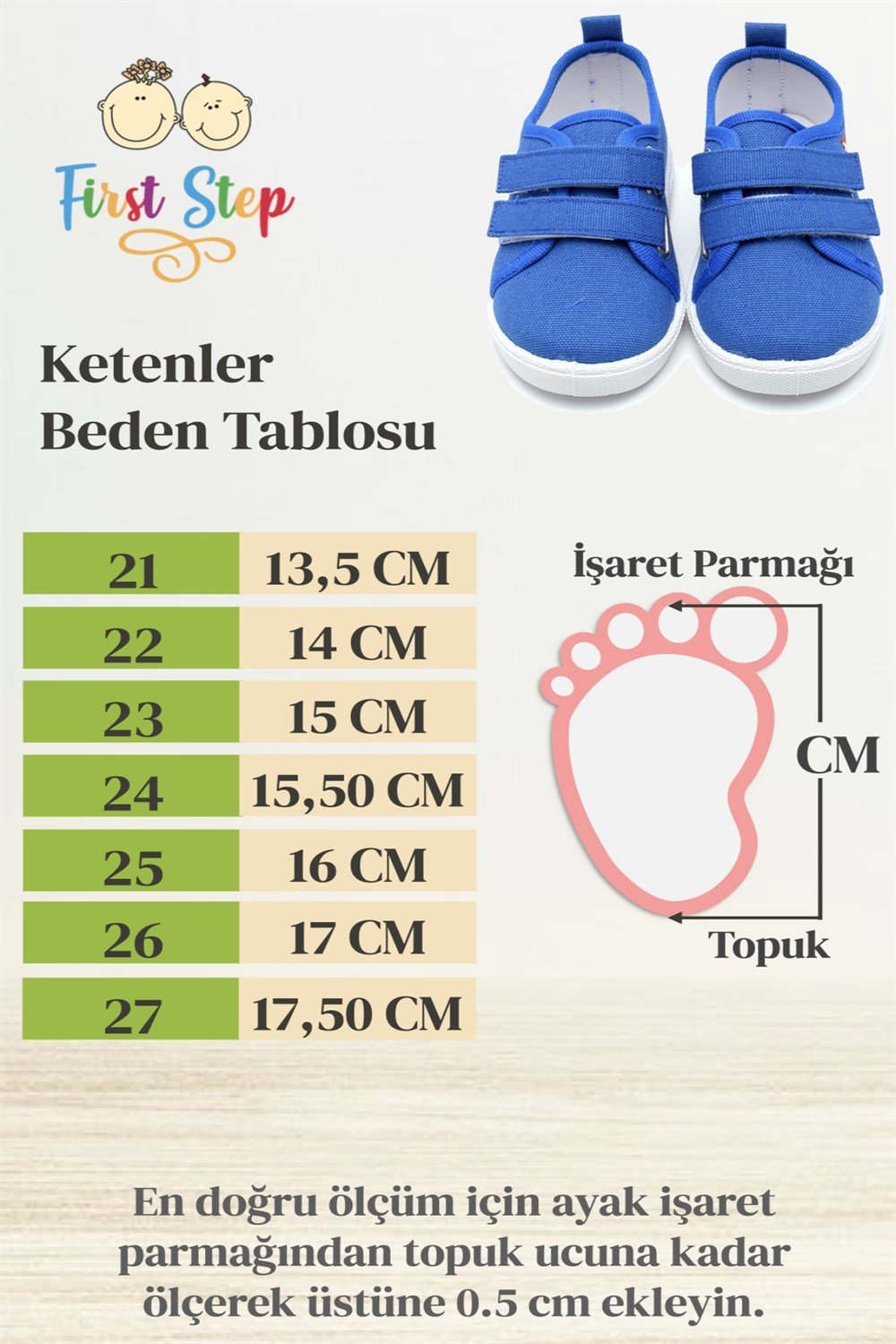 Kuyruklu Köpek Balığı Keten Çocuk Ayakkabısı-İNDİGO-F-493