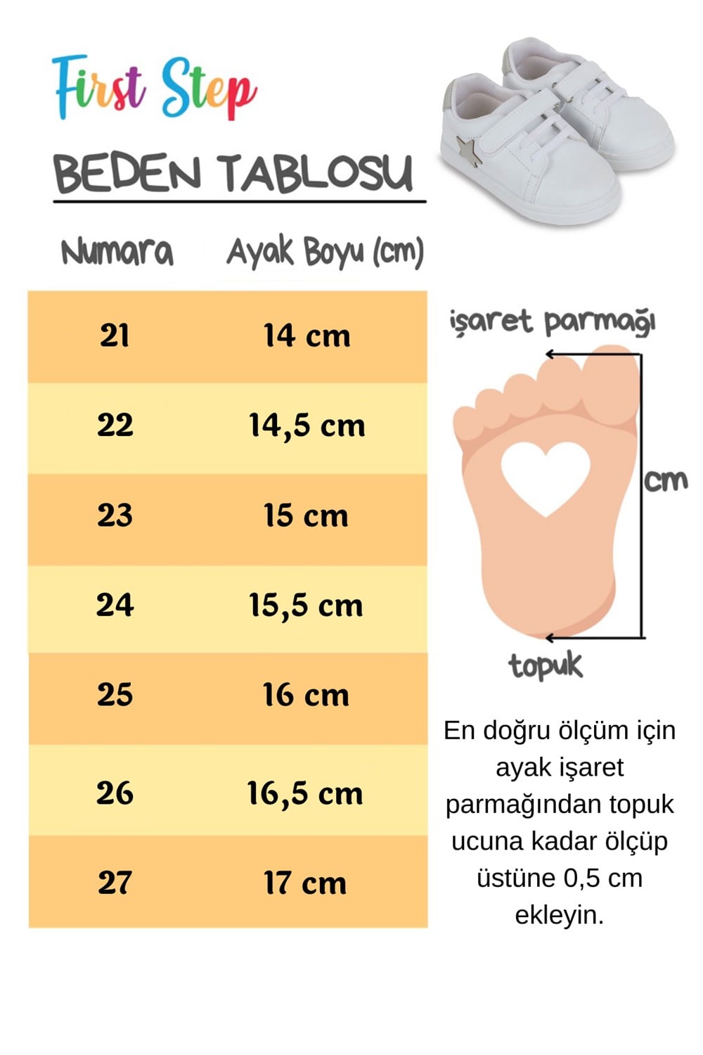 Lacivert Yıldızlı Cırt Cırtlı Erkek Çocuk Spor Ayakkabı-S-1000