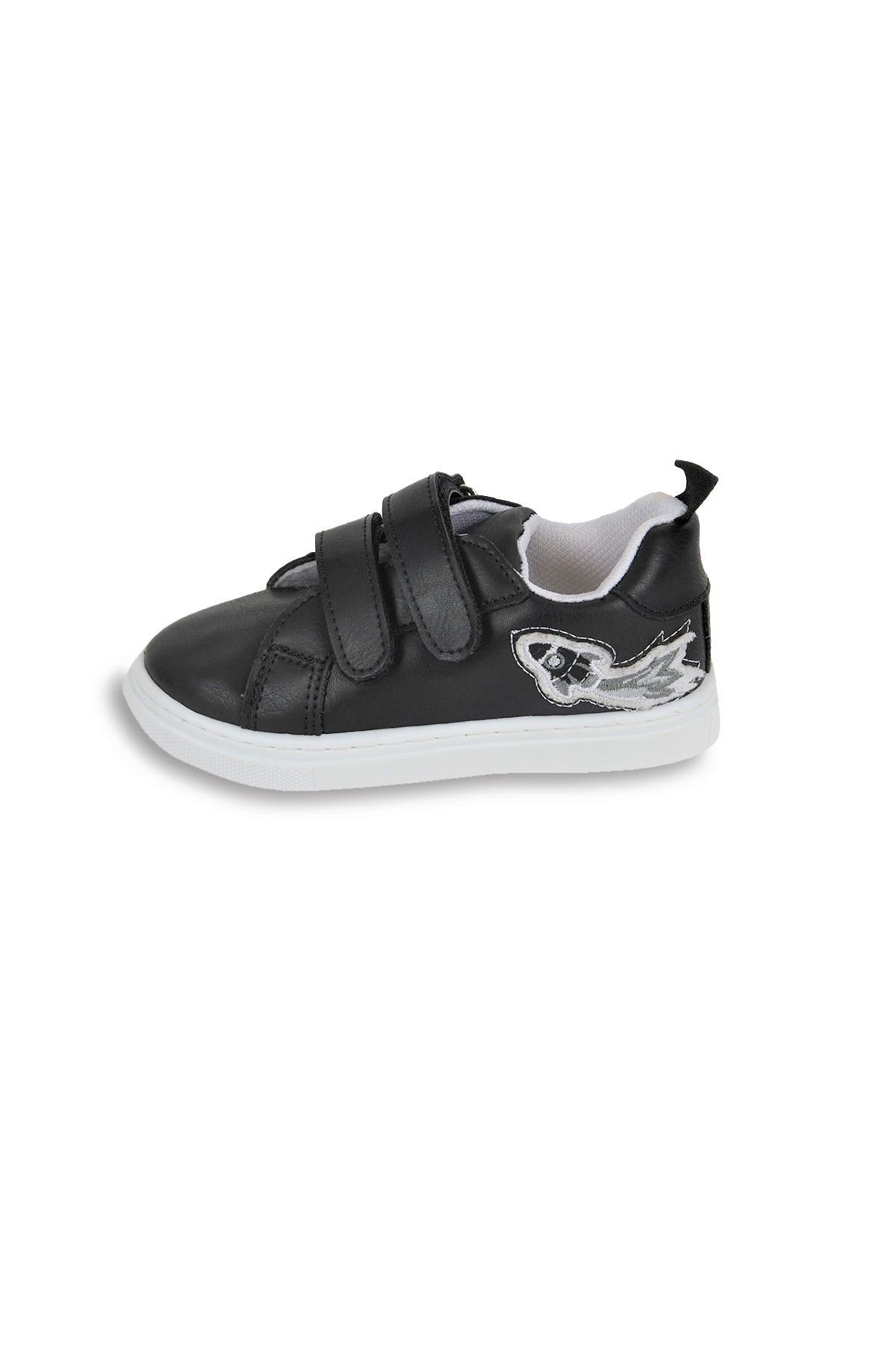 ROKET NAKIŞLI SPOR AYAKKABI-Siyah/Black-S-1002