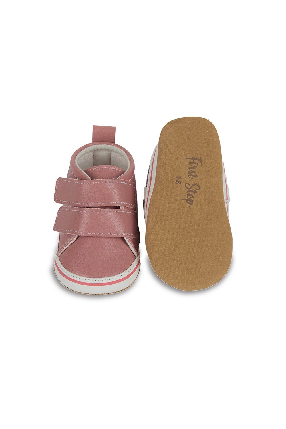 SİMLİ YILDIZLI PEMBE PATİK-Pembe/Pink-G-2356
