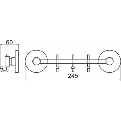 DEKOR EZGİ 3LÜ ASKILIK