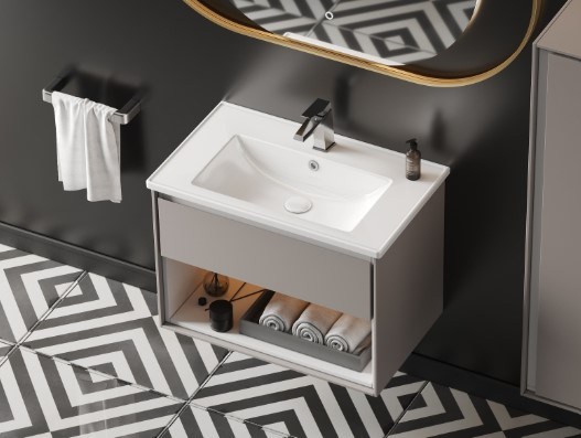 Arte Etajerli Lavabo 100 x 45
