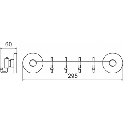 DEKOR EZGİ 4LÜ ASKILIK