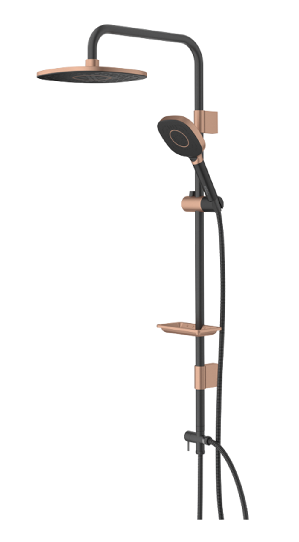DIAMOND CORAL BRONZ BLACK TALL DUŞ SETİ
