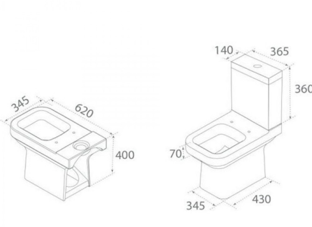 Noura Takım Klozet Seti