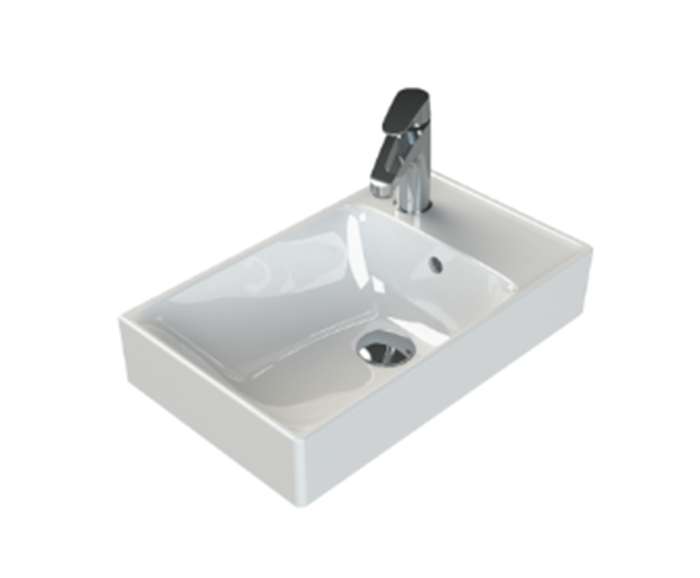 SHARP 50X30 ETAJERLİ LAVABO