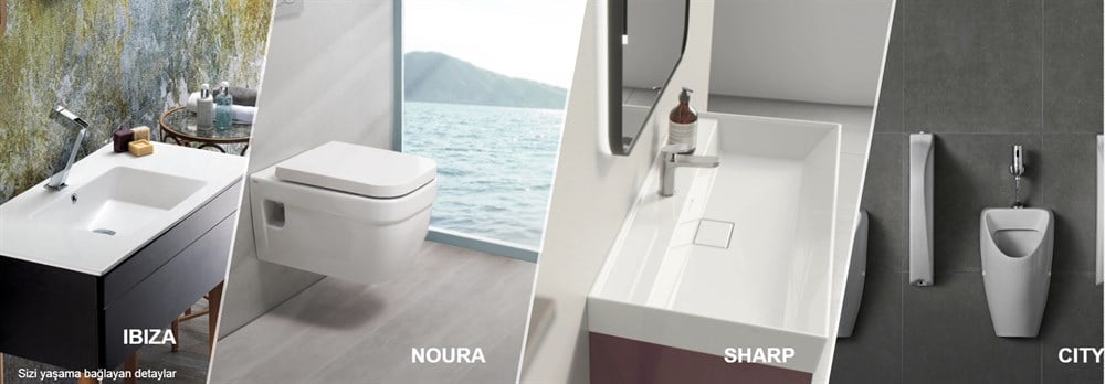 Sharp Etajerli Lavabo