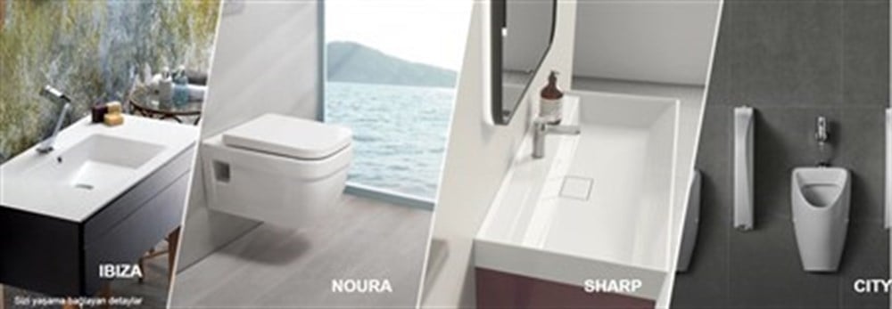 Sharp Etajerli Lavabo