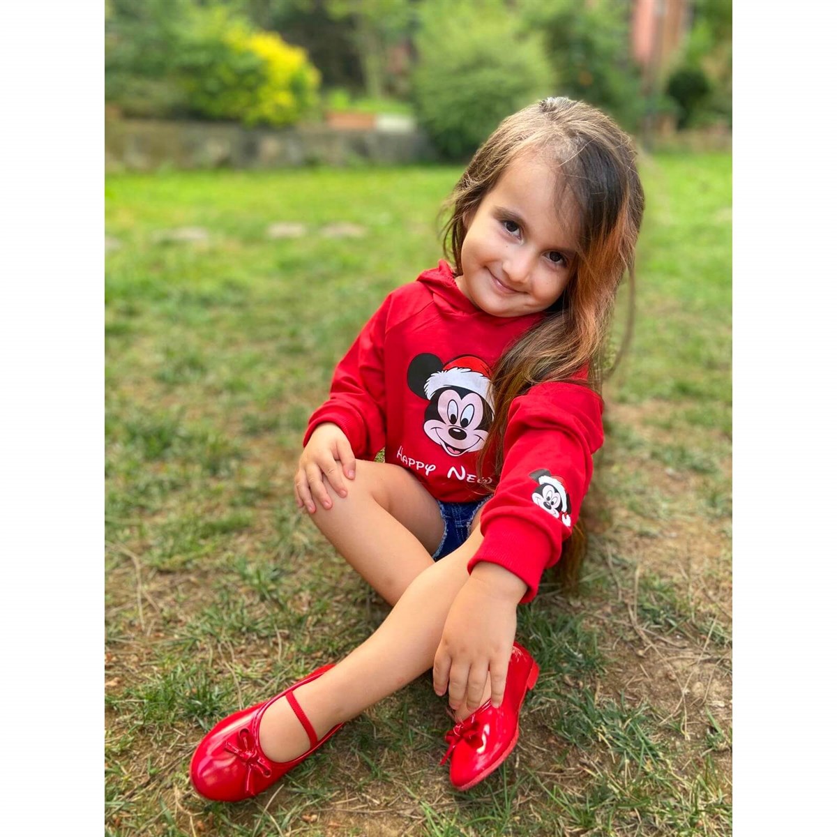 Anne Çocuk Figürlü Sweatshirt-Kid Boy Trousers, Jeans, Joggers & Leggings-QuzucukKids.com
