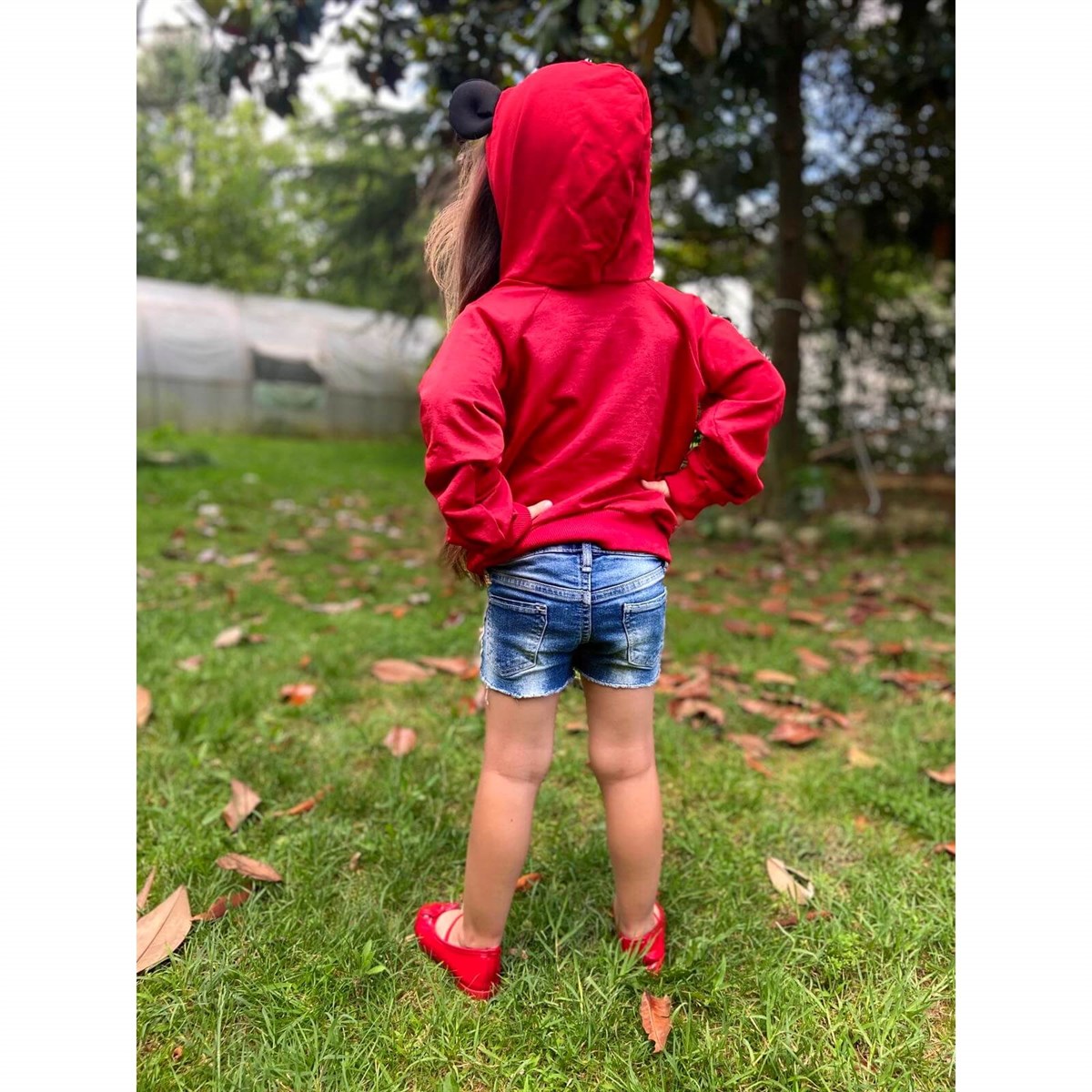 Anne Çocuk Figürlü Sweatshirt-Kid Boy Trousers, Jeans, Joggers & Leggings-QuzucukKids.com