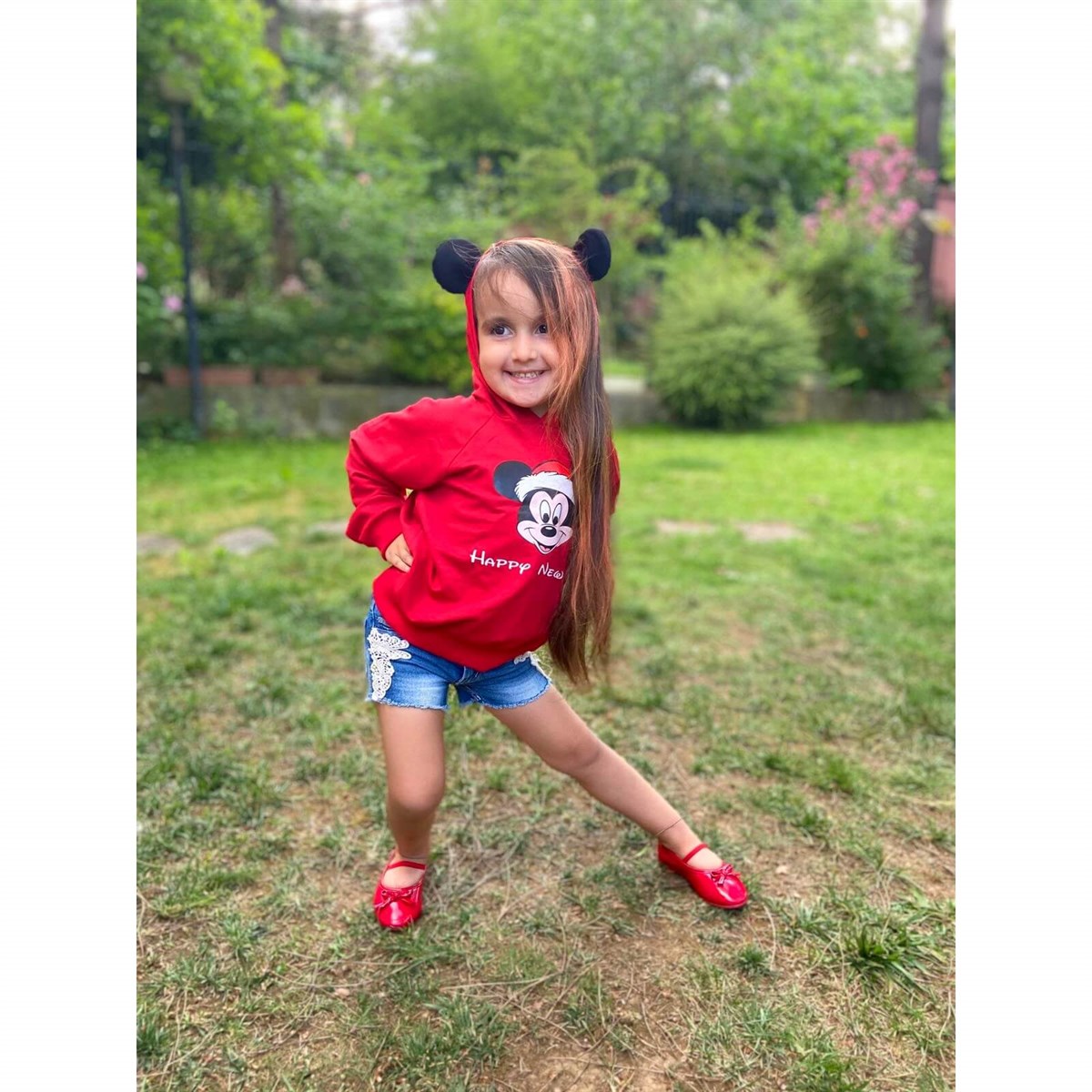 Anne Çocuk Figürlü Sweatshirt-Kid Boy Trousers, Jeans, Joggers & Leggings-QuzucukKids.com