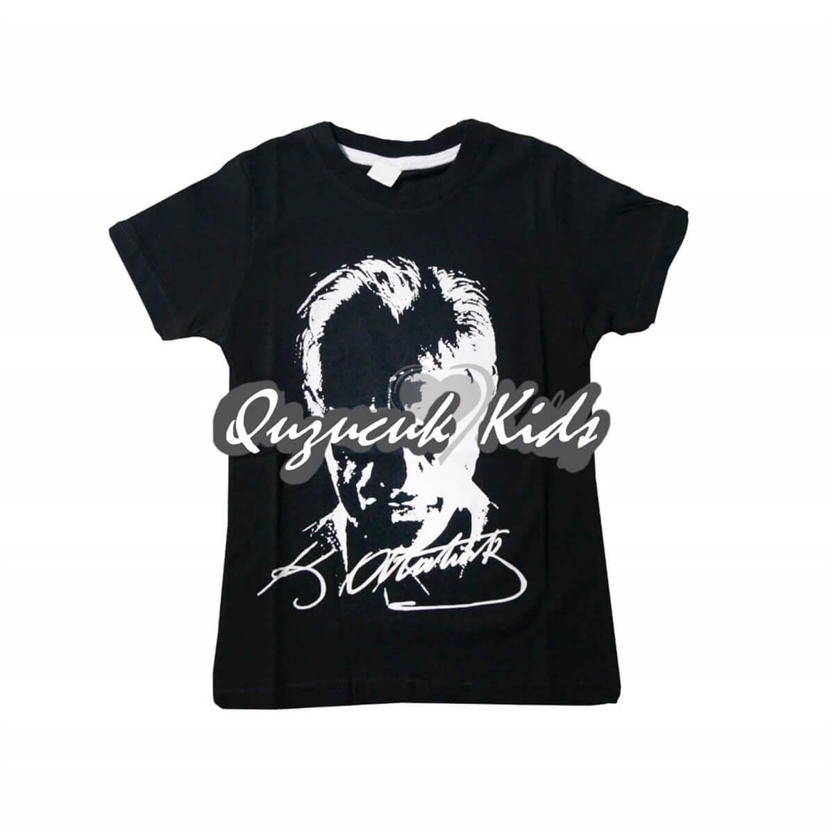 Çocuk Atatürk Tişört-Okul ve Müsamere-QuzucukKids.com
