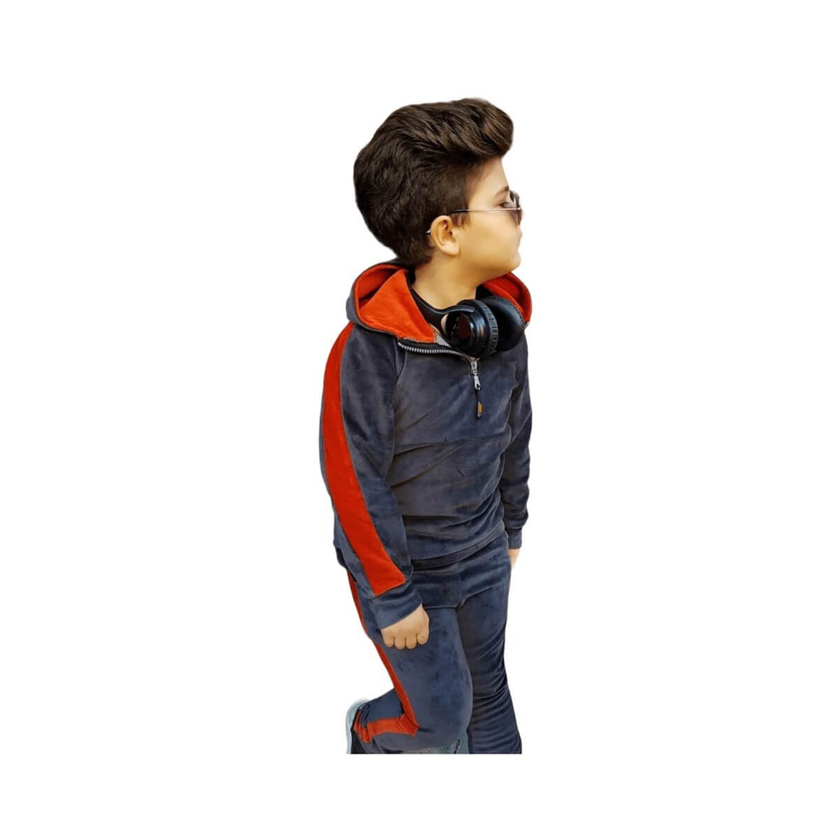 Çocuk Kadife Eşofman Seti-Kid Boy Cloth Sets-QuzucukKids.com