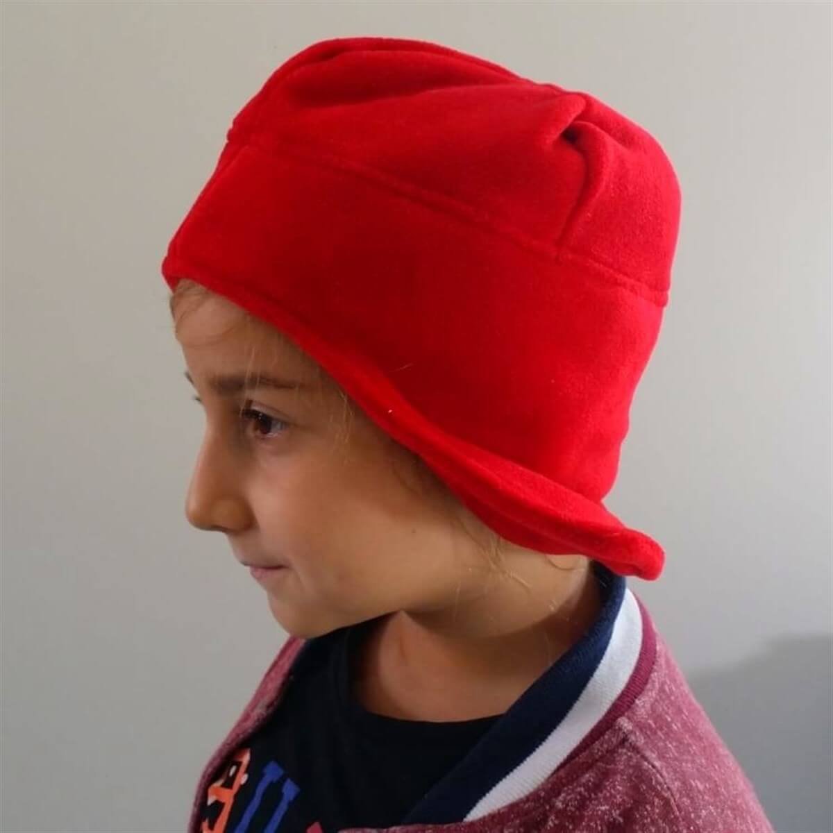 Çocuk Kulaklıklı Polar Bere-Seasonal Products-QuzucukKids.com