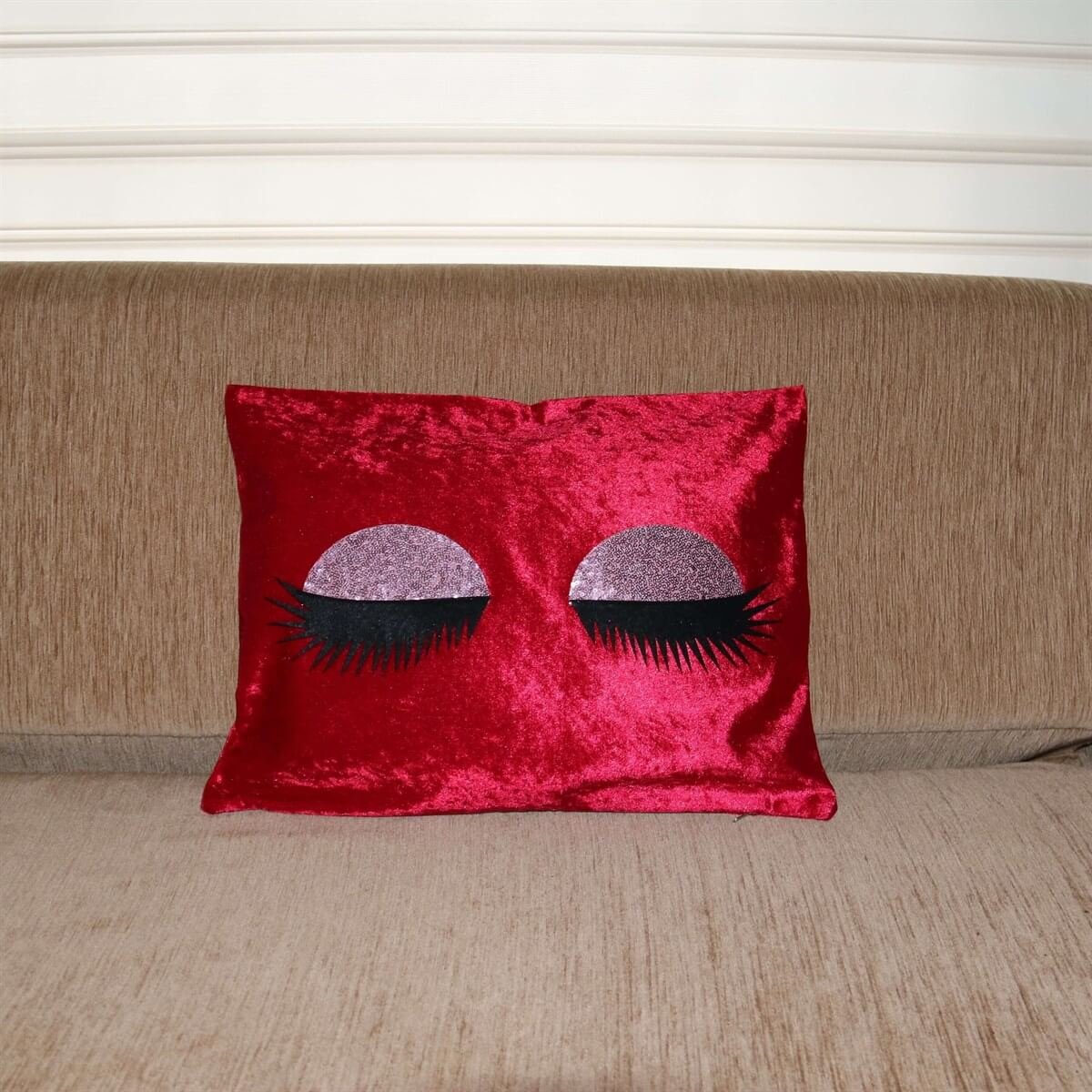 Dikdörtgen Kadife Kırlent Kılıfı 33*45 cm-Erkek Çocuk Aksesuar-QuzucukKids.com