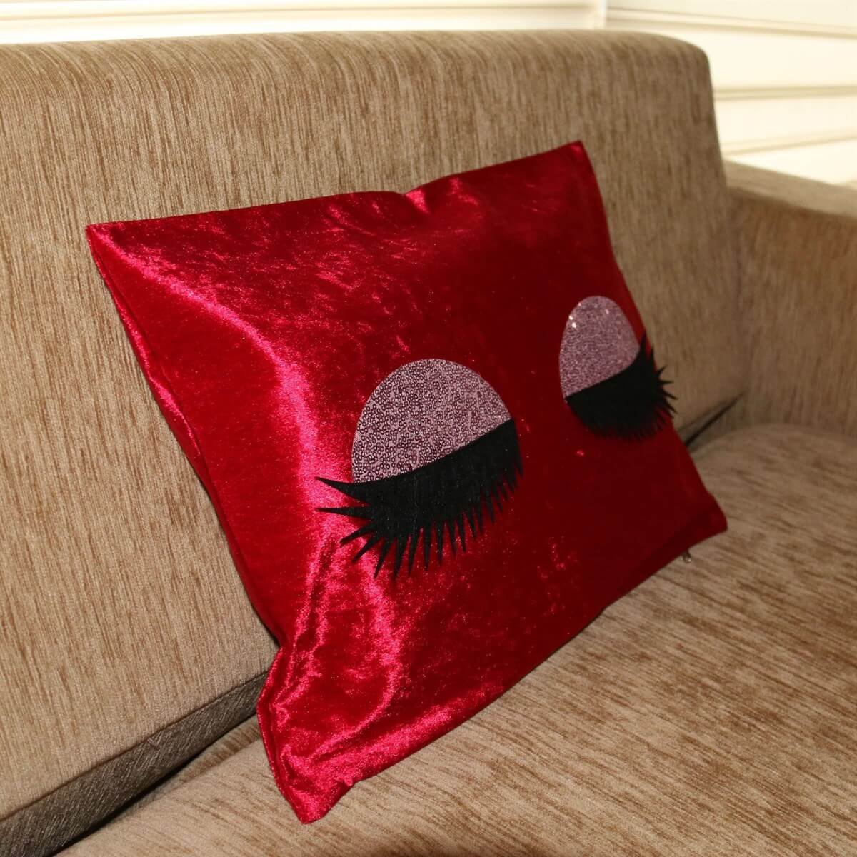 Dikdörtgen Kadife Kırlent Kılıfı 33*45 cm-Erkek Çocuk Aksesuar-QuzucukKids.com