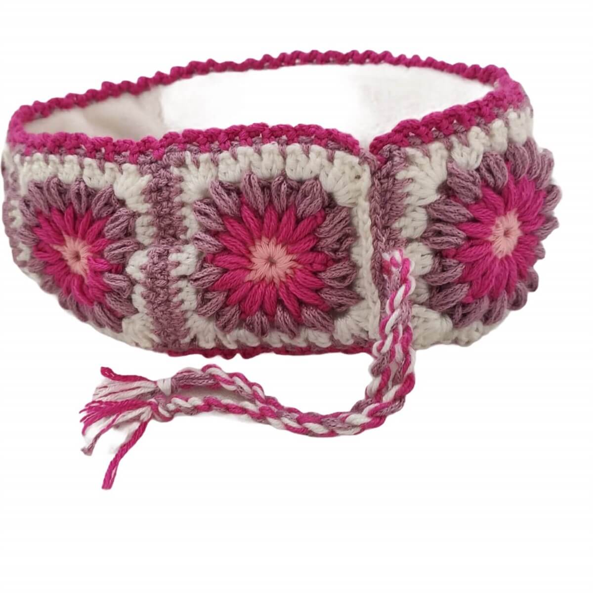 El Örgüsü Etnik Desen Ayarlı Çocuk El Örmesi Saç Bandı-Aksesuar-QuzucukKids.com