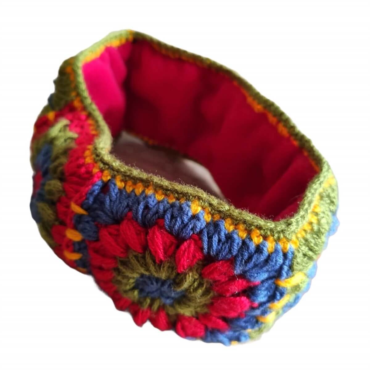 El Örgüsü Etnik Desen Ayarlı Çocuk El Örmesi Saç Bandı-Aksesuar-QuzucukKids.com