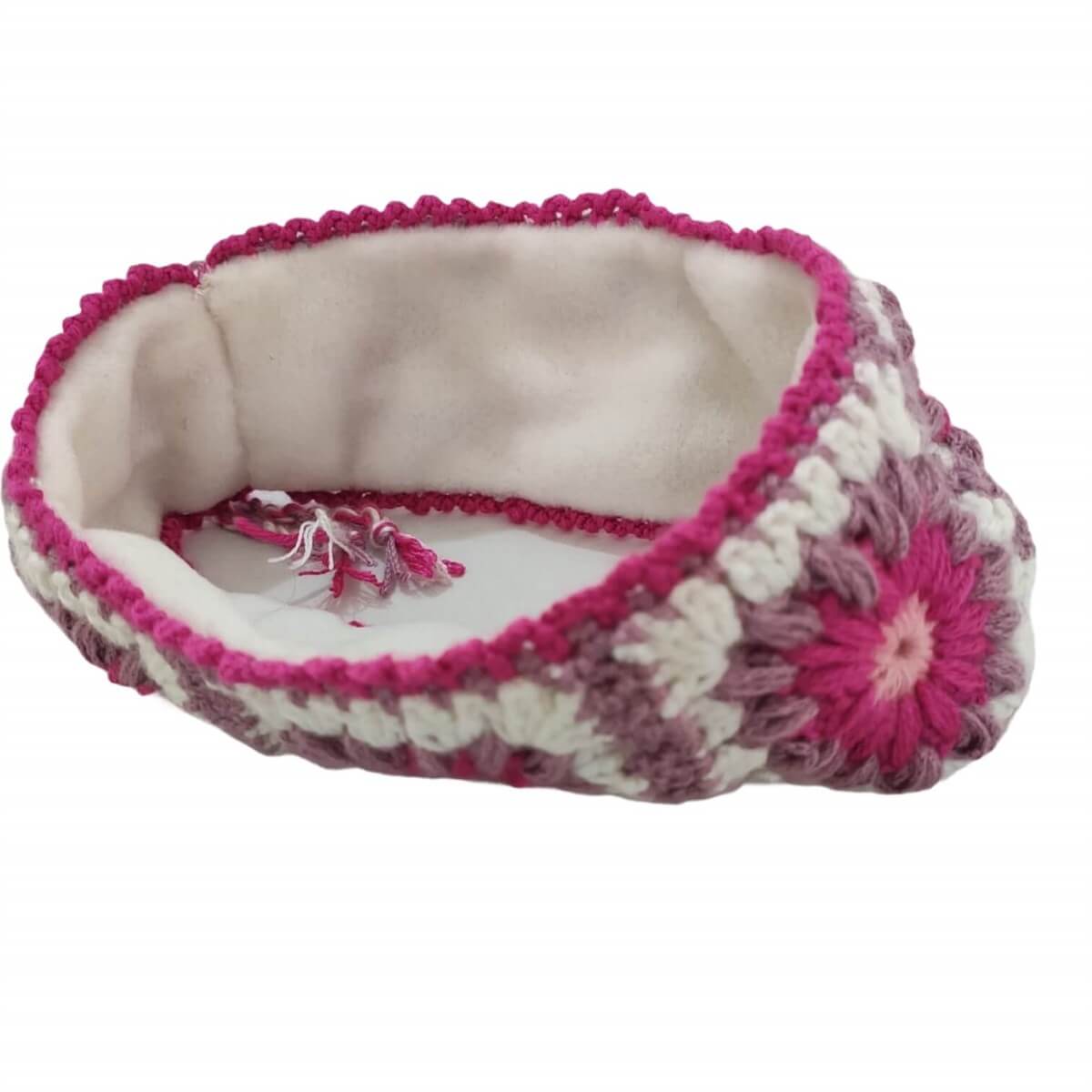 El Örgüsü Etnik Desen Ayarlı Çocuk El Örmesi Saç Bandı-Aksesuar-QuzucukKids.com