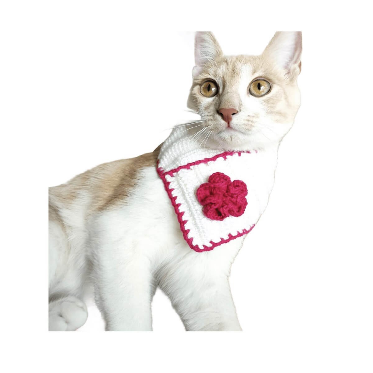 El Örgüsü Kedi Boyunluk Aksesuarı-Ev Gereçleri-QuzucukKids.com