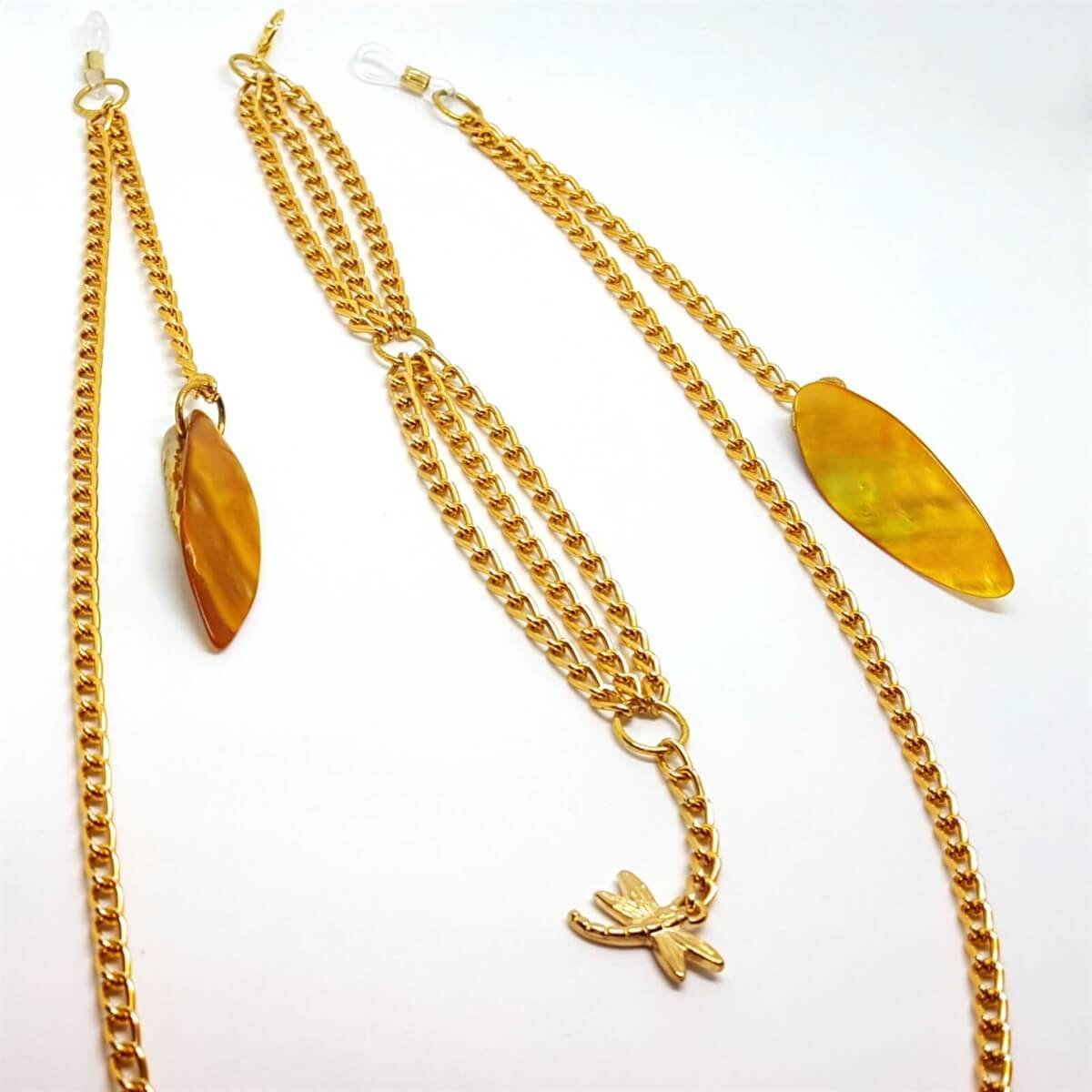 Elegance Gözlük Zinciri & Bileklik Set-Aksesuar-QuzucukKids.com