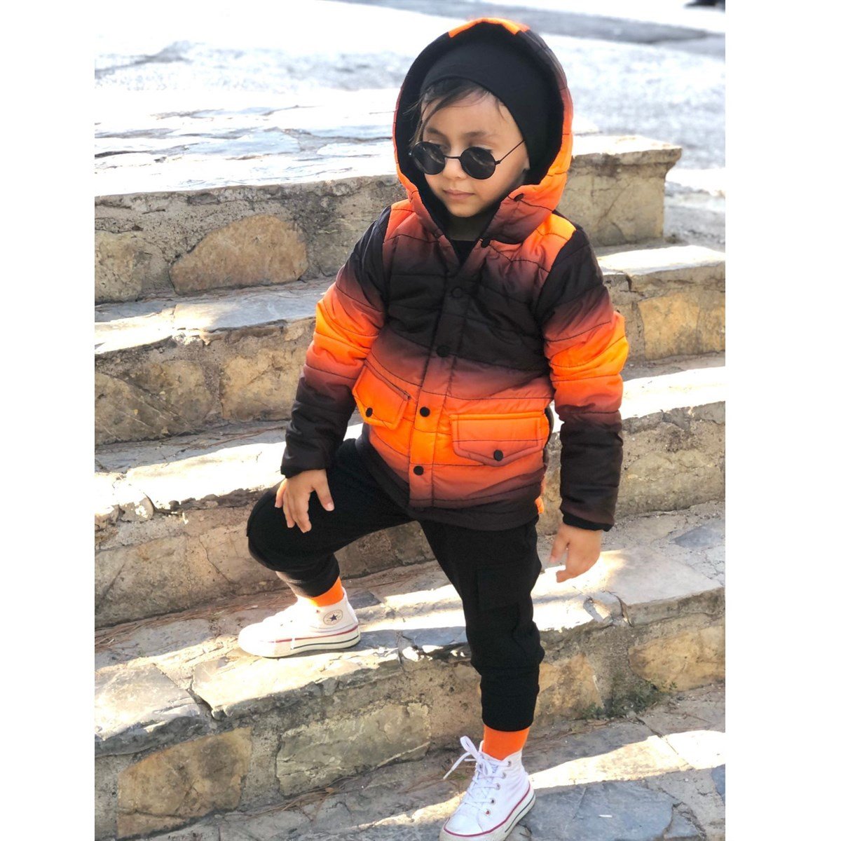 Erkek Çocuk 4'lü Eşofman Mont Takım-Erkek Çocuk Mont-Erkek Çocuk 4'lü Eşofman Mont Takım | QuzucukKids.com-QuzucukKids.com