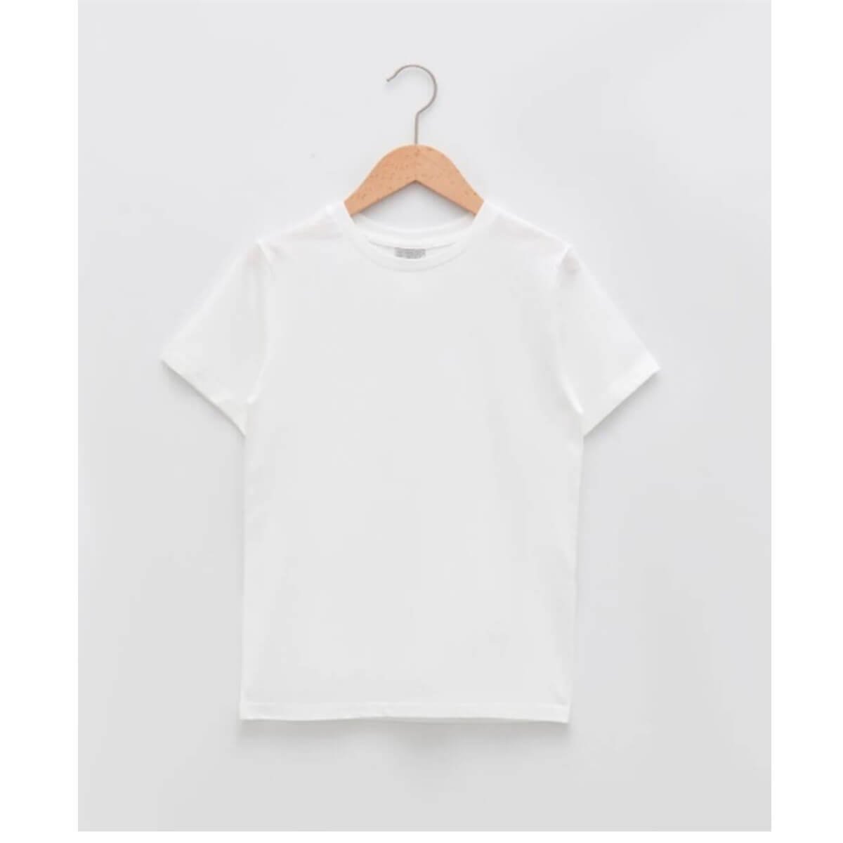 Erkek Çocuk Beyaz T-Shirt-Erkek Çocuk Tek Alt-Erkek Çocuk Wonder Figürlü T-Shirt | QuzucukKids.com-QuzucukKids.com