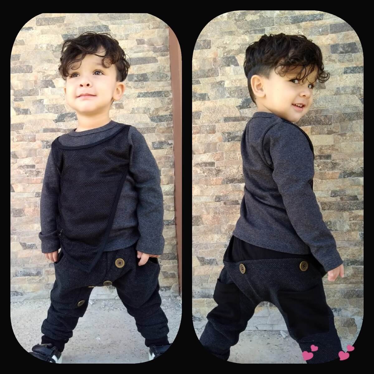 Erkek Çocuk Hiphop Kışlık Takım-Sezon Ürünleri-QuzucukKids.com