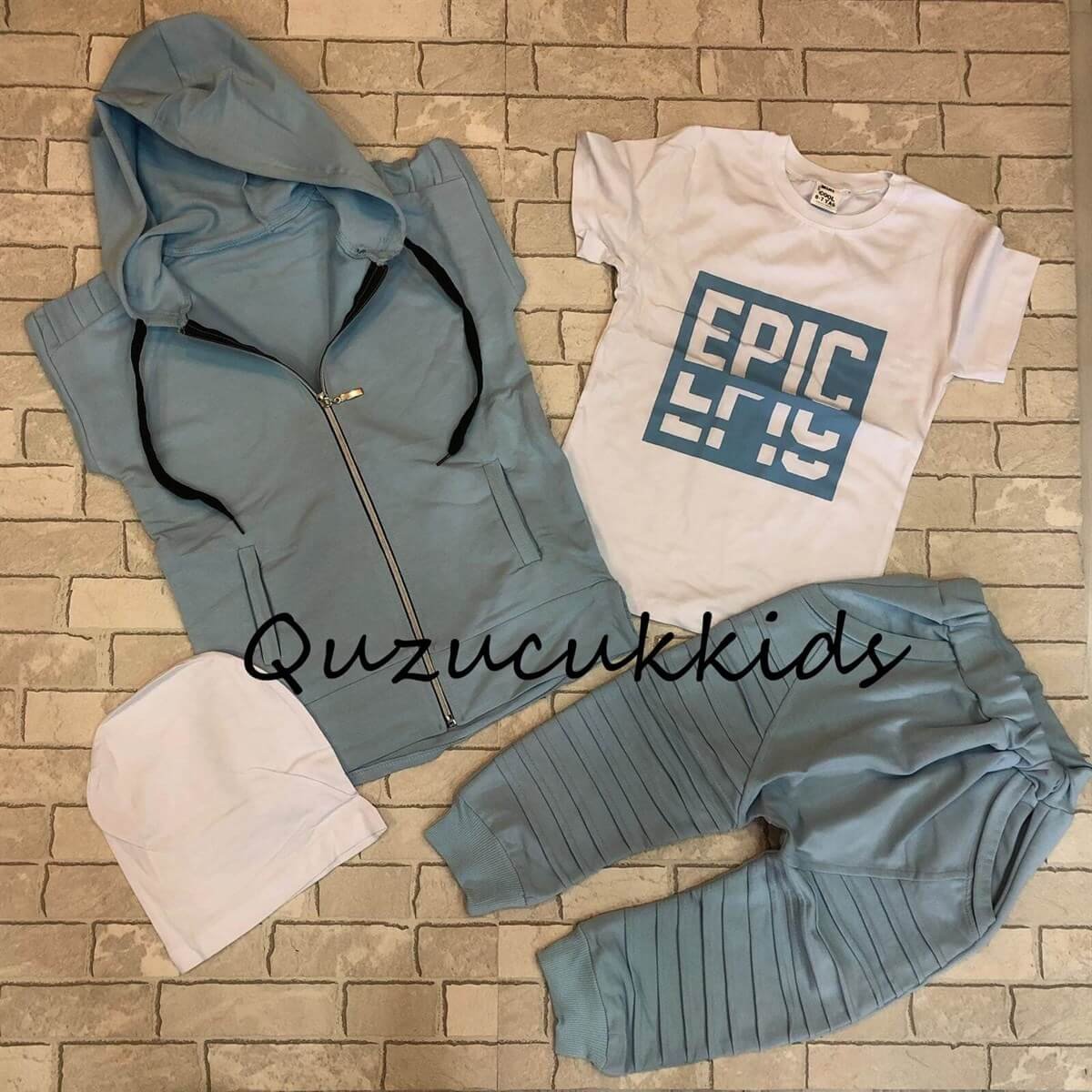 Erkek Çocuk Yazlık Spor Giyim-Sezon Ürünleri-QuzucukKids.com
