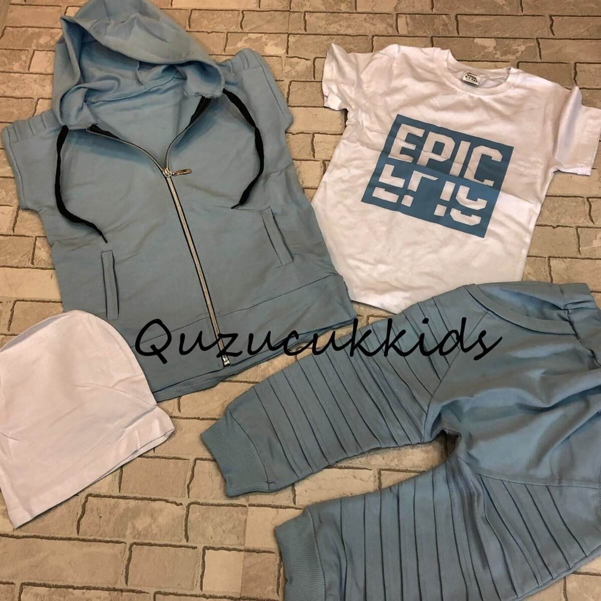 Erkek Çocuk Yazlık Spor Giyim-Sezon Ürünleri-QuzucukKids.com