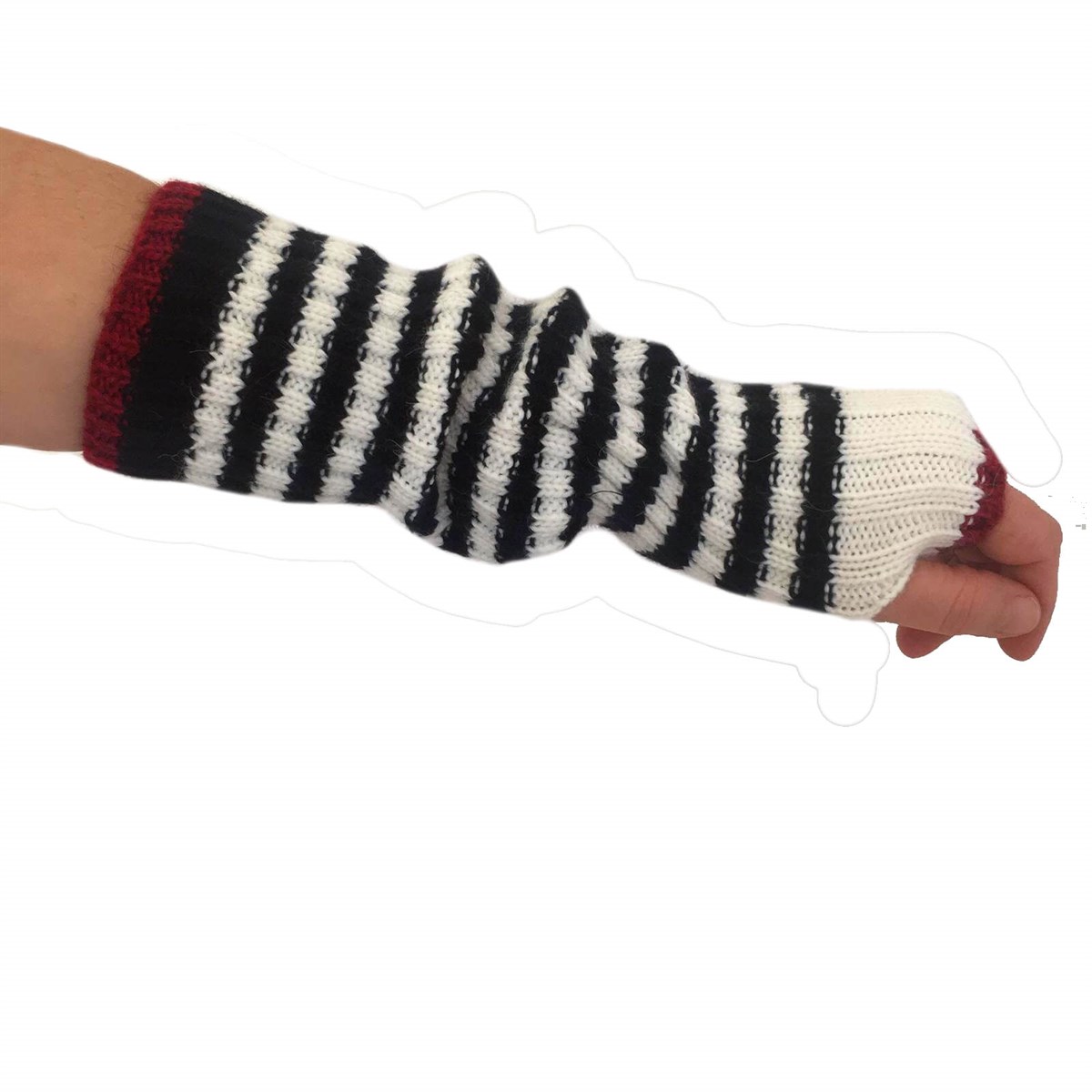 Kız Çocuk Etnik Desenli Triko Bilek Aksesuarı-Kız Çocuk Aksesuar-QuzucukKids.com