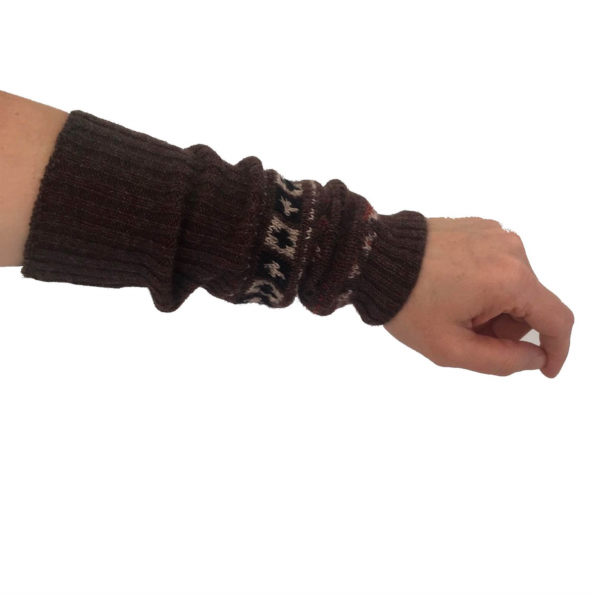 Kız Çocuk Etnik Desenli Triko Bilek Aksesuarı-Kız Çocuk Aksesuar-QuzucukKids.com