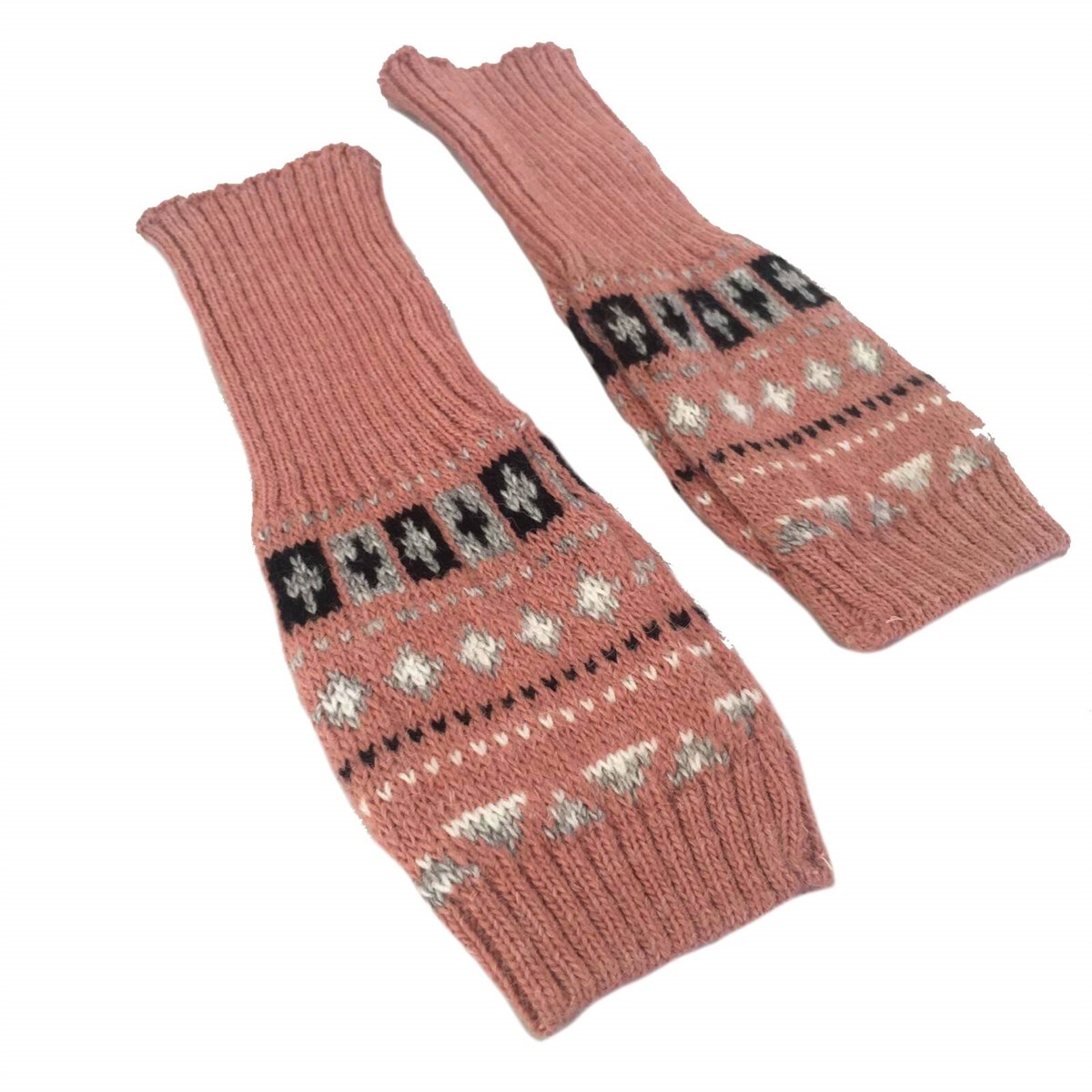 Kız Çocuk Etnik Desenli Triko Bilek Aksesuarı-Kız Çocuk Aksesuar-QuzucukKids.com