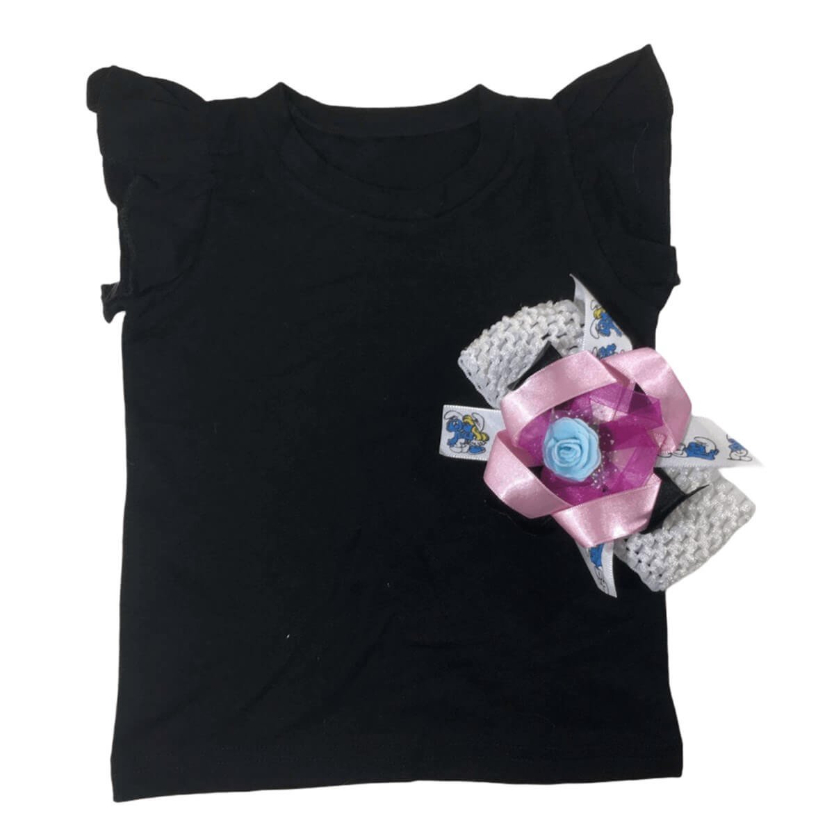 Kız Çocuk Hediyeli Badi-Kid Girl Trousers, Jeans, Joggers & Leggings-QuzucukKids.com