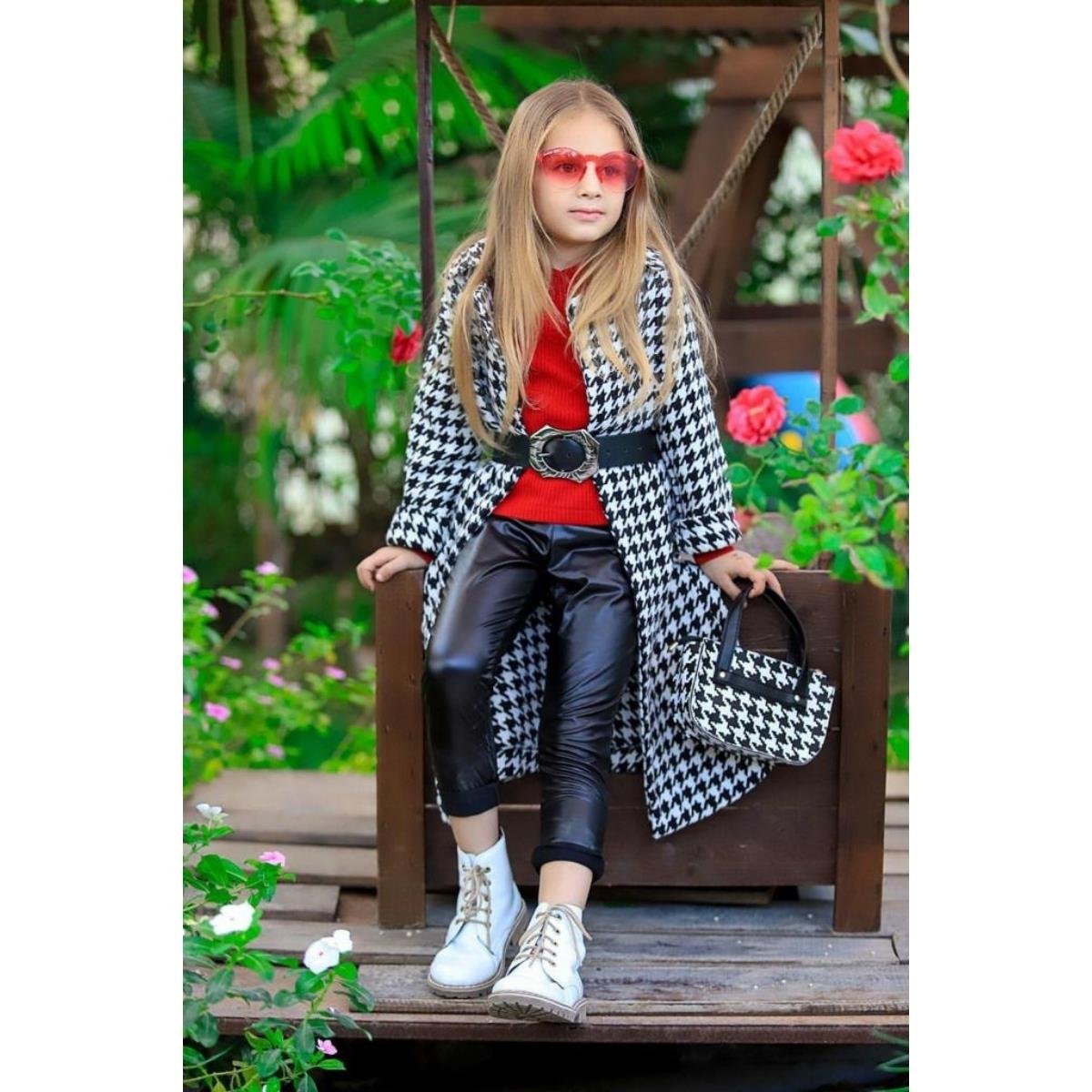 Kız Çocuk Tarz 6 Parça Takım-Kız Çocuk Alt Üst Takım-Kız Çocuk Tarz 6 Parça Takım QuzucukKids.com-QuzucukKids.com