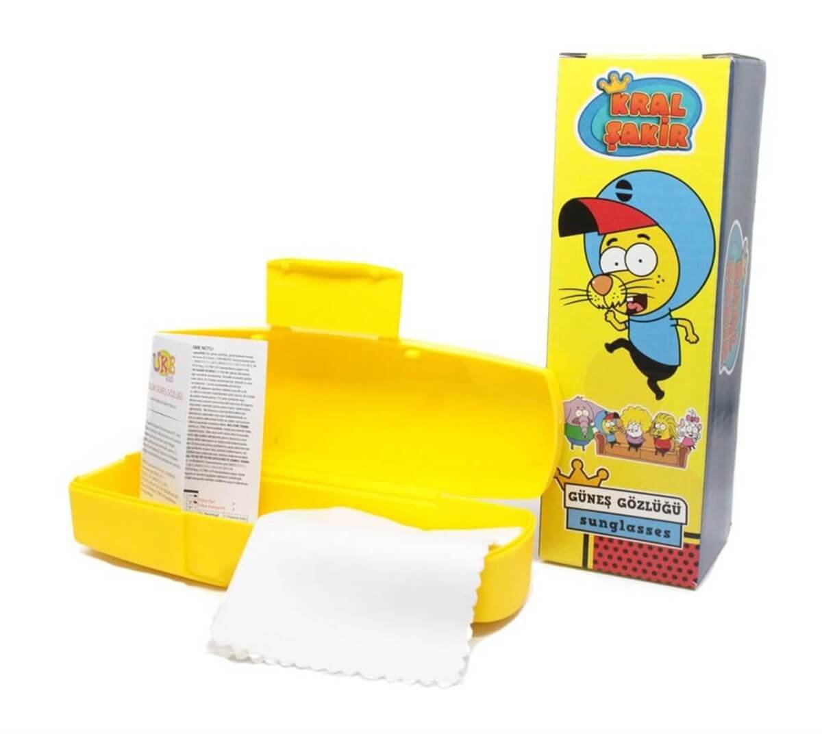 Kral Şakir Lisanslı Çocuk Güneş Gözlüğü-Çocuk Güneş Gözlüğü-QuzucukKids.com