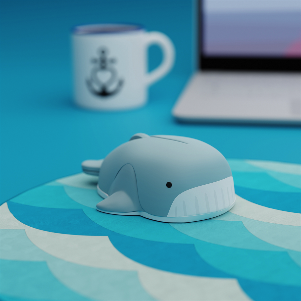 Mustard Whale Kablosuz Mouse