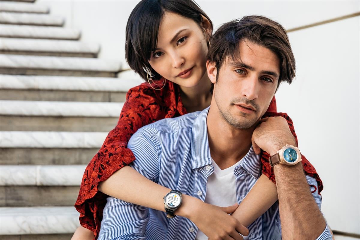MyKronoz  Zetime Hibrid Saat Vintage Deri Kordon