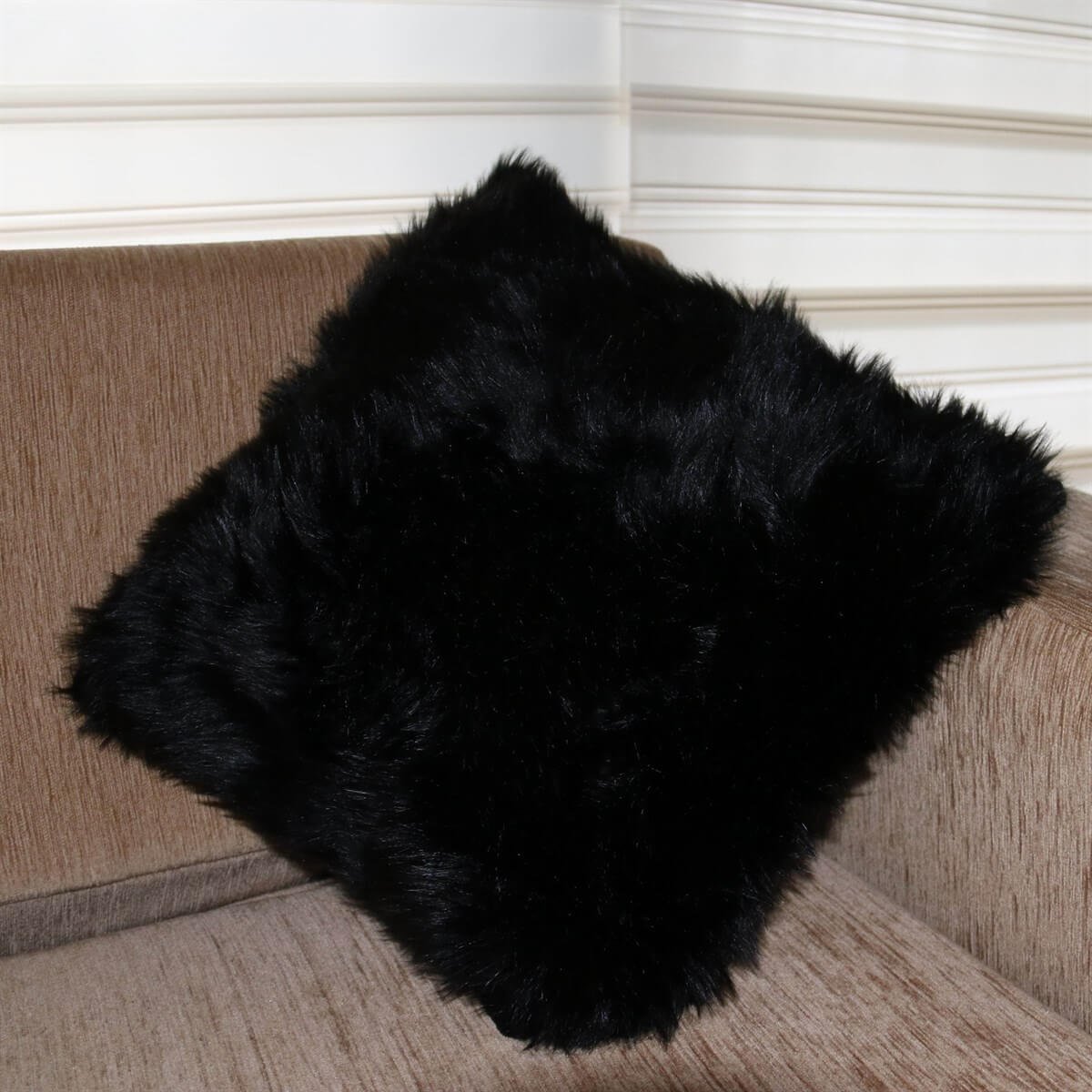 Peluş Kare Kırlent Kılıfı 40*40 cm-Kız Çocuk Aksesuar-QuzucukKids.com