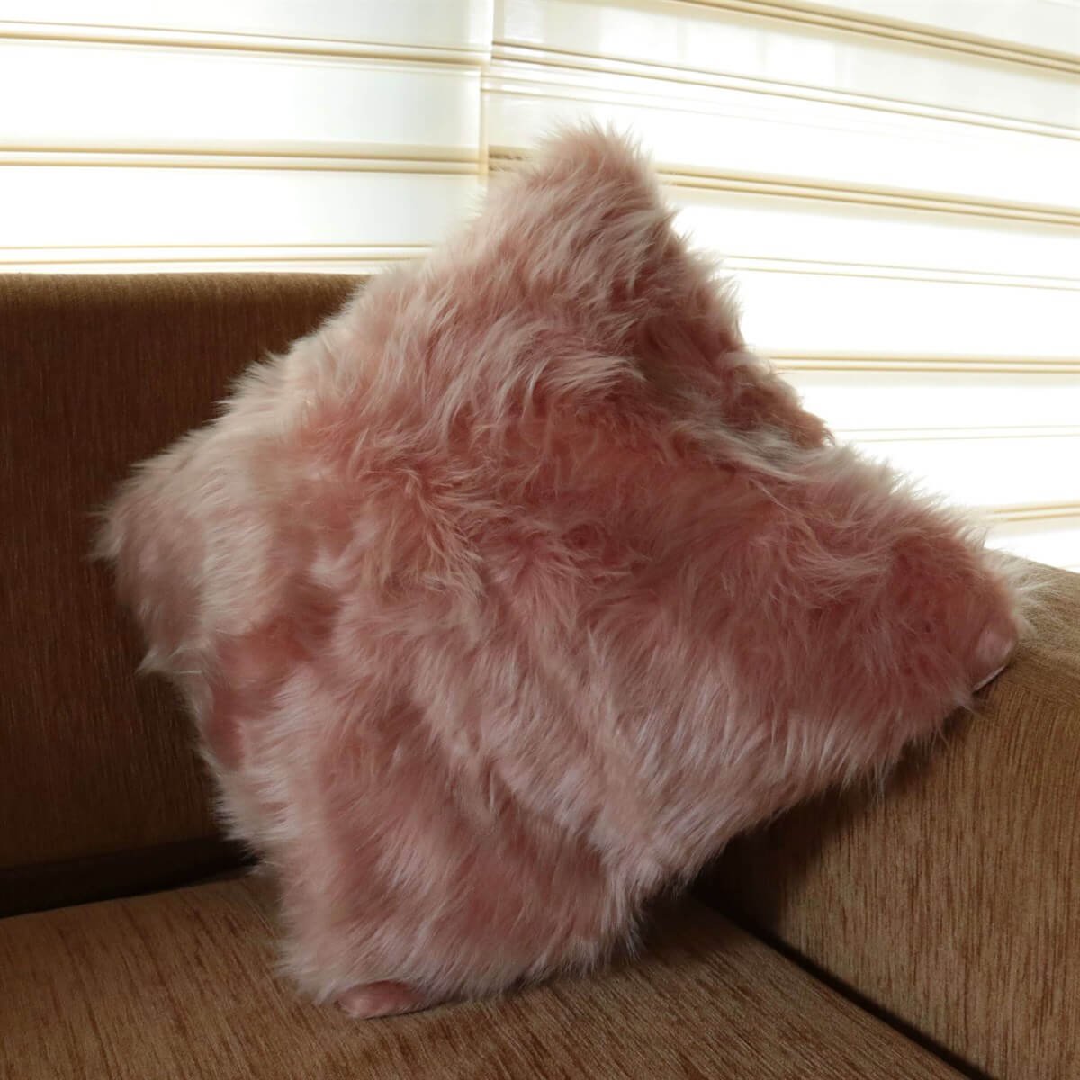 Peluş Kare Kırlent Kılıfı 40*40 cm-Kız Çocuk Aksesuar-QuzucukKids.com